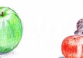 Nature morte Crayons couleurs - 2007