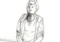 Autoportrait - Mine de plomb - 2006