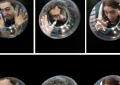 Suppression des reflets et montage des 3 photos en 1 - 2009