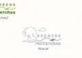 Logo Espaces et recherches réedité - 2004